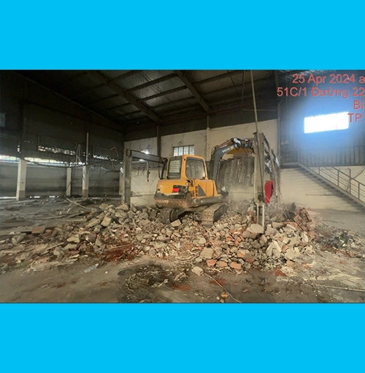 Tháo dỡ công trình-Tìm hiểu Tháo dỡ công trình tại Long An – Theo nhu cầu | Đồng hành xuyên suốt
